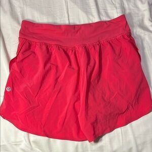 lululemon athletica Fast and Free Women's Bright Pink Athletic Shorts